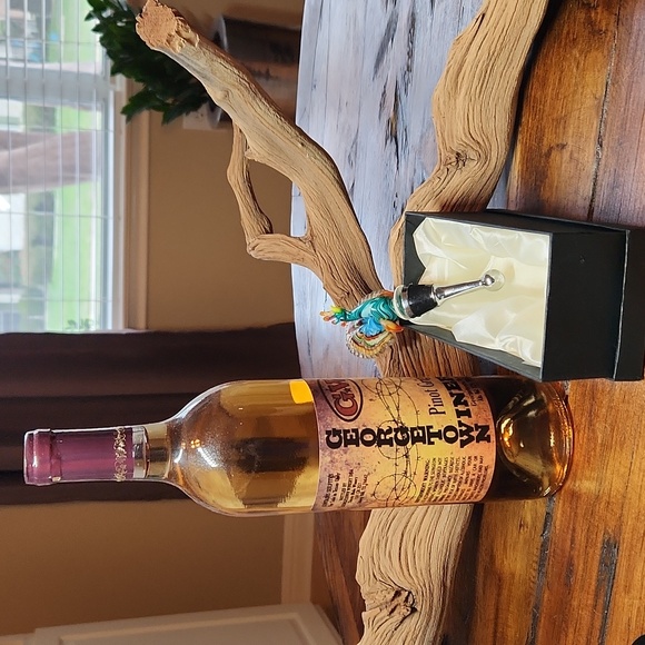 🚦3for$15🚦Glass Peacock Wine Stopper - Picture 2 of 10